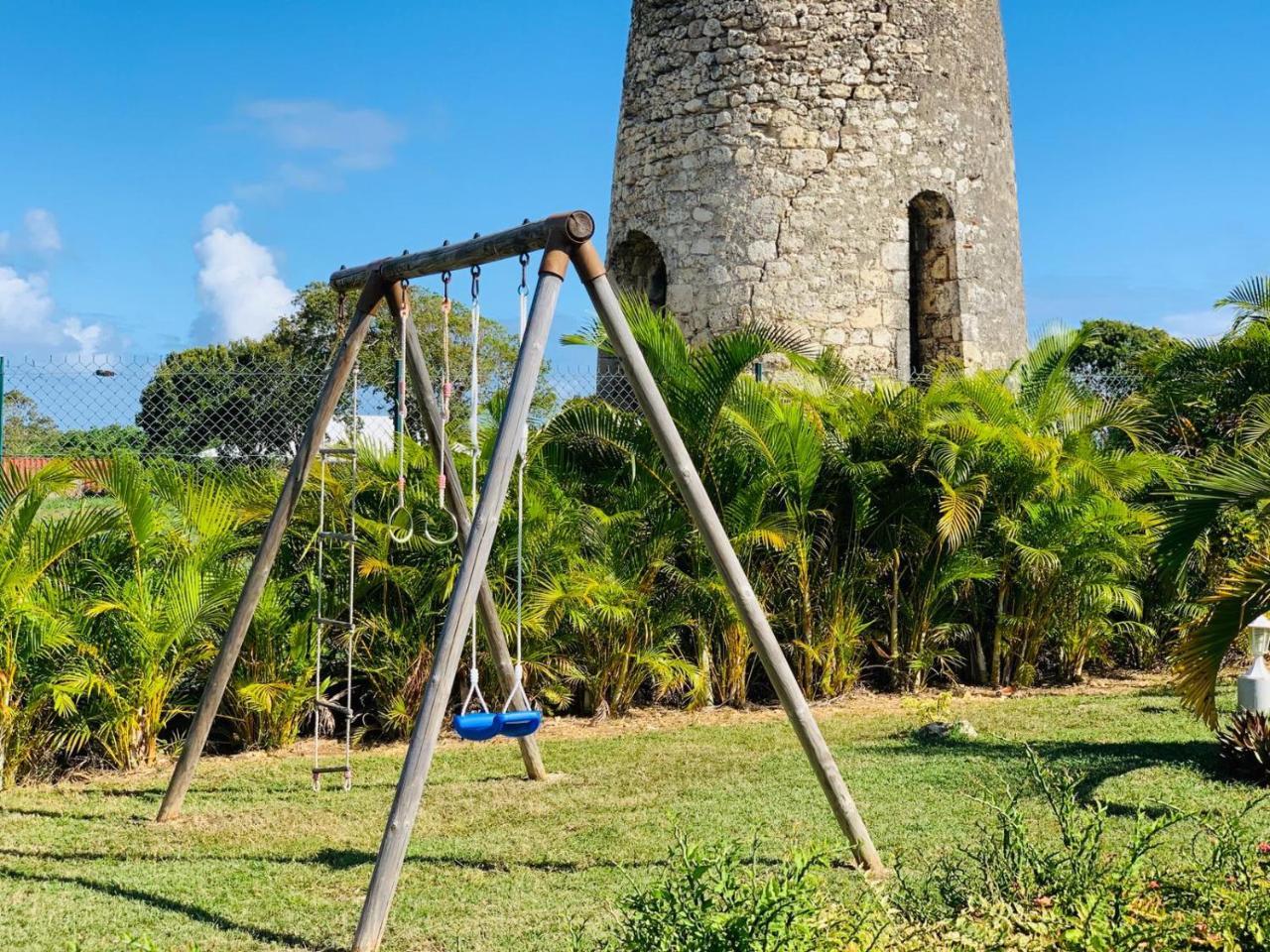 Les Palmes Du Moulin Villa Saint-Louis Buitenkant foto