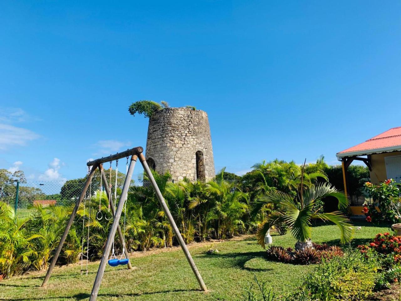 Les Palmes Du Moulin Villa Saint-Louis Buitenkant foto