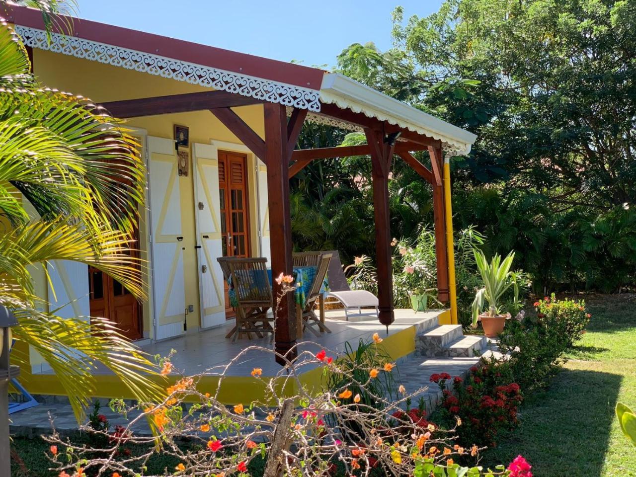 Les Palmes Du Moulin Villa Saint-Louis Buitenkant foto