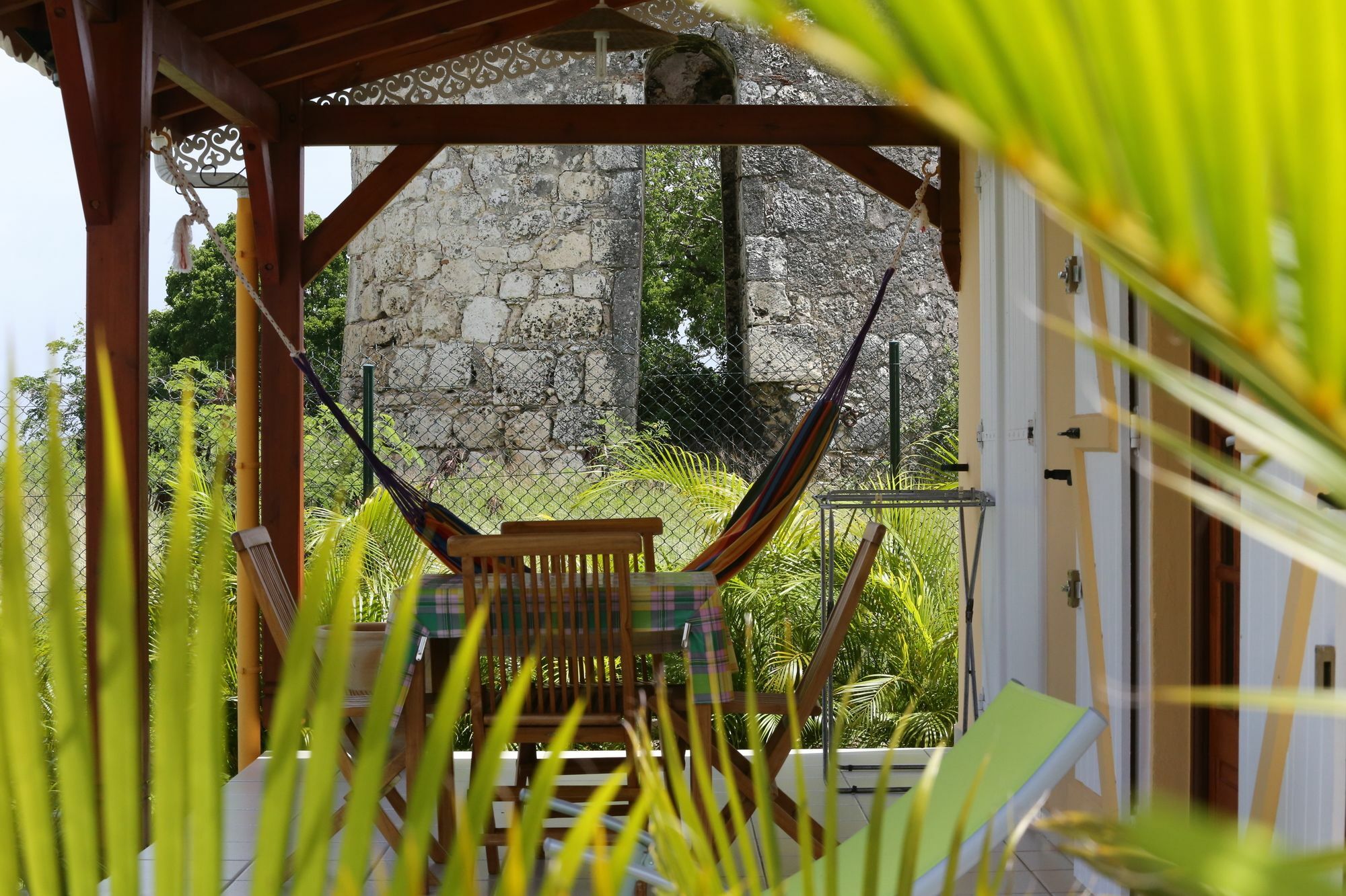 Les Palmes Du Moulin Villa Saint-Louis Buitenkant foto