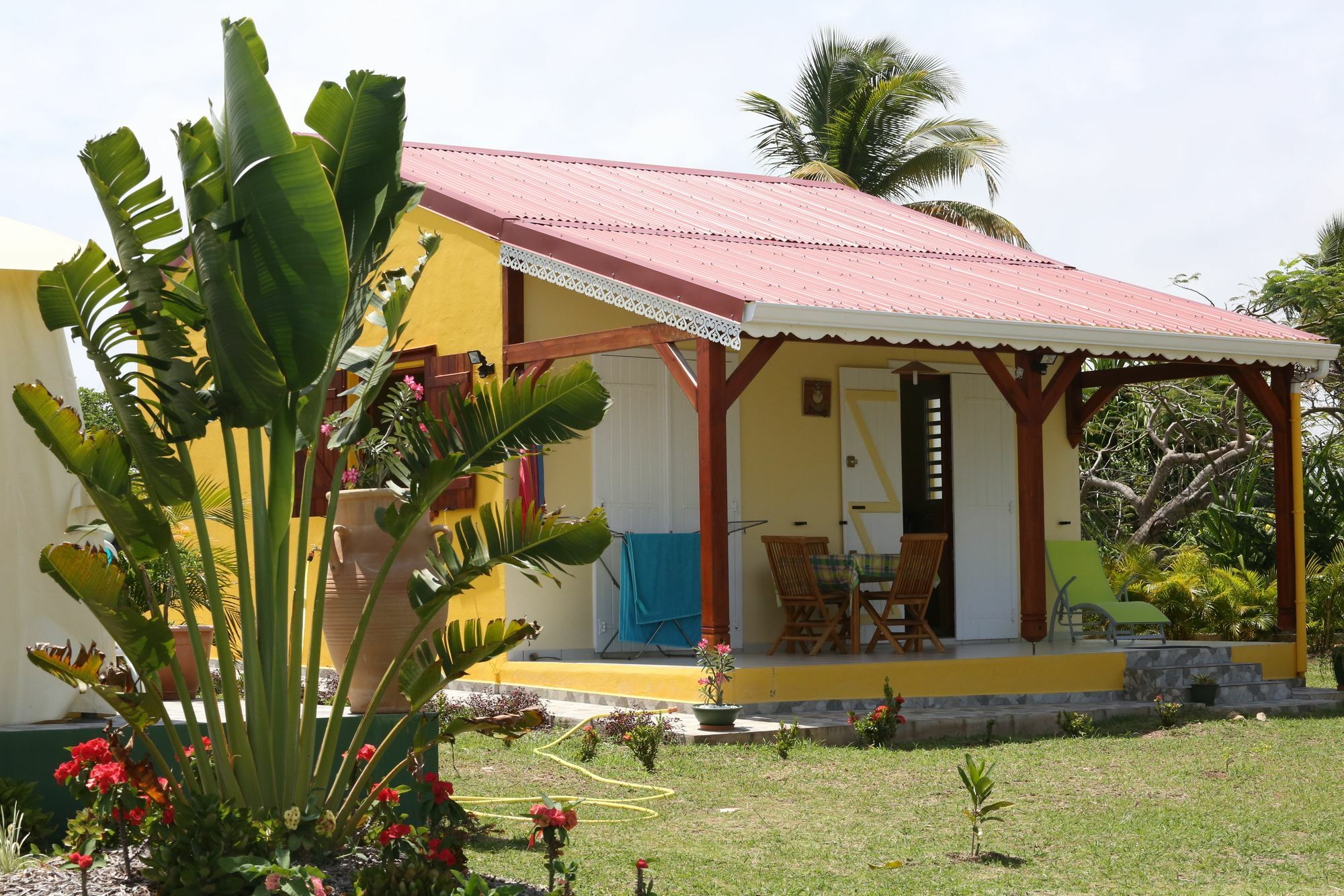 Les Palmes Du Moulin Villa Saint-Louis Buitenkant foto
